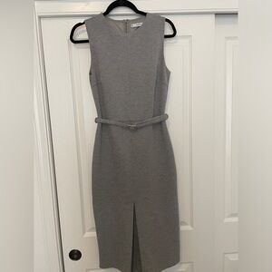 Gray Sleeveless Dress